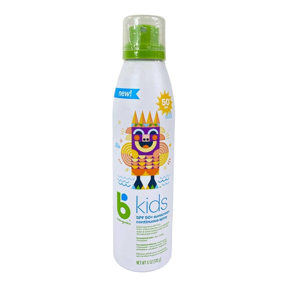 Babyganics Kid's SPF 50+ Spray Sunscreen